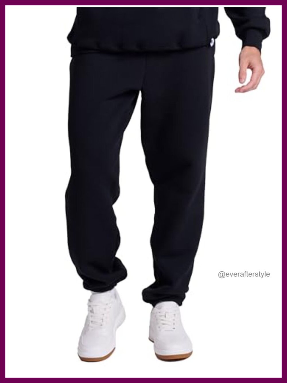 Men's Dri Power Fleece Sweatpants Relaxed Fit Moisture Wicking